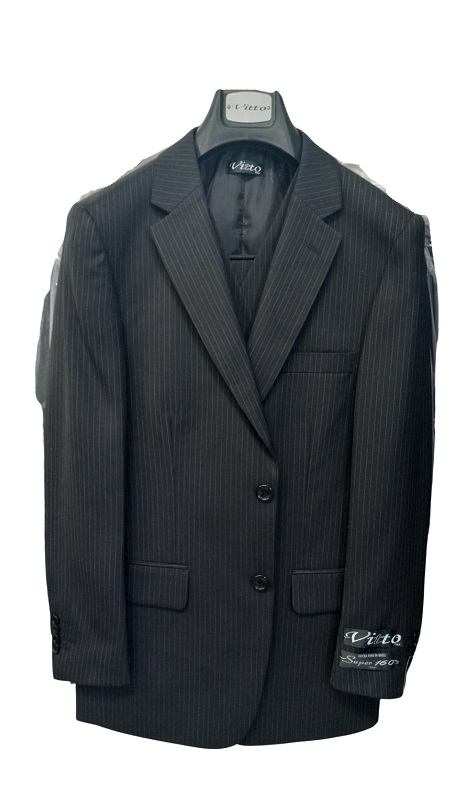 Vitto Mens Suit M171-01-BLK